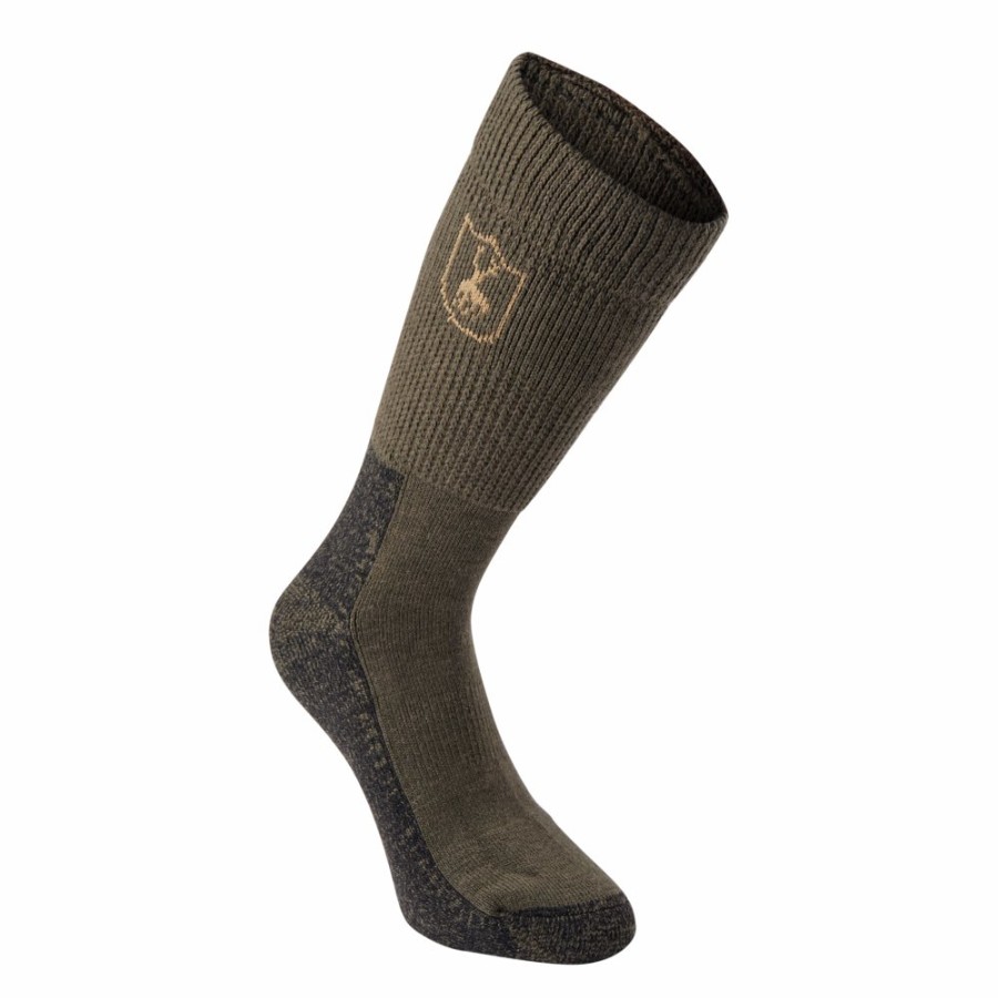 Men|Women Deerhunter | Wool Socks Deluxe - Short Grape Leaf