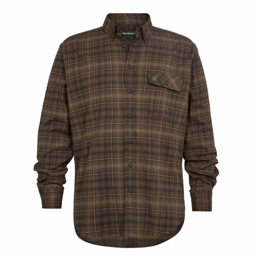 Men Deerhunter | Eric Shirt Green Check