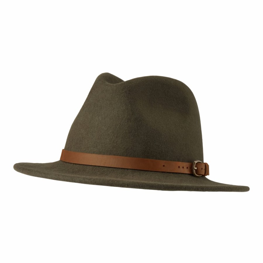 Men Deerhunter | Adventurer Felt Hat Green