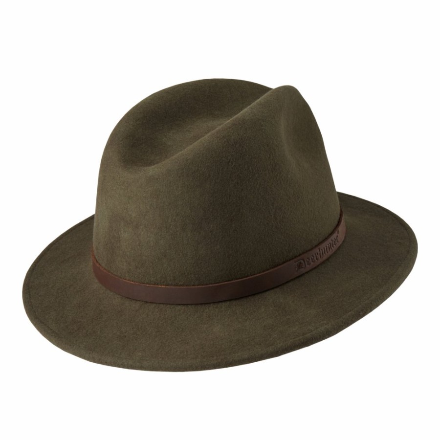 Men Deerhunter | Adventurer Felt Hat Green