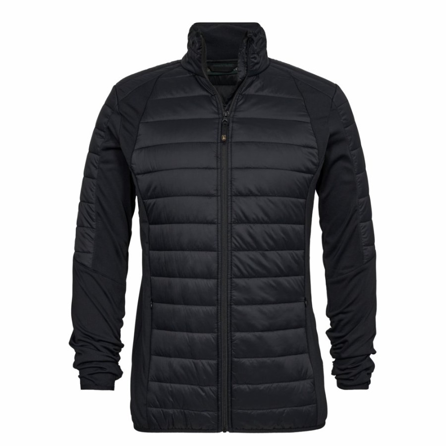 Men Deerhunter | Pine Padded Inner Jacket Black