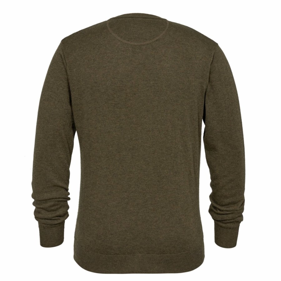 Men Deerhunter | Kingston Knit With V-Neck