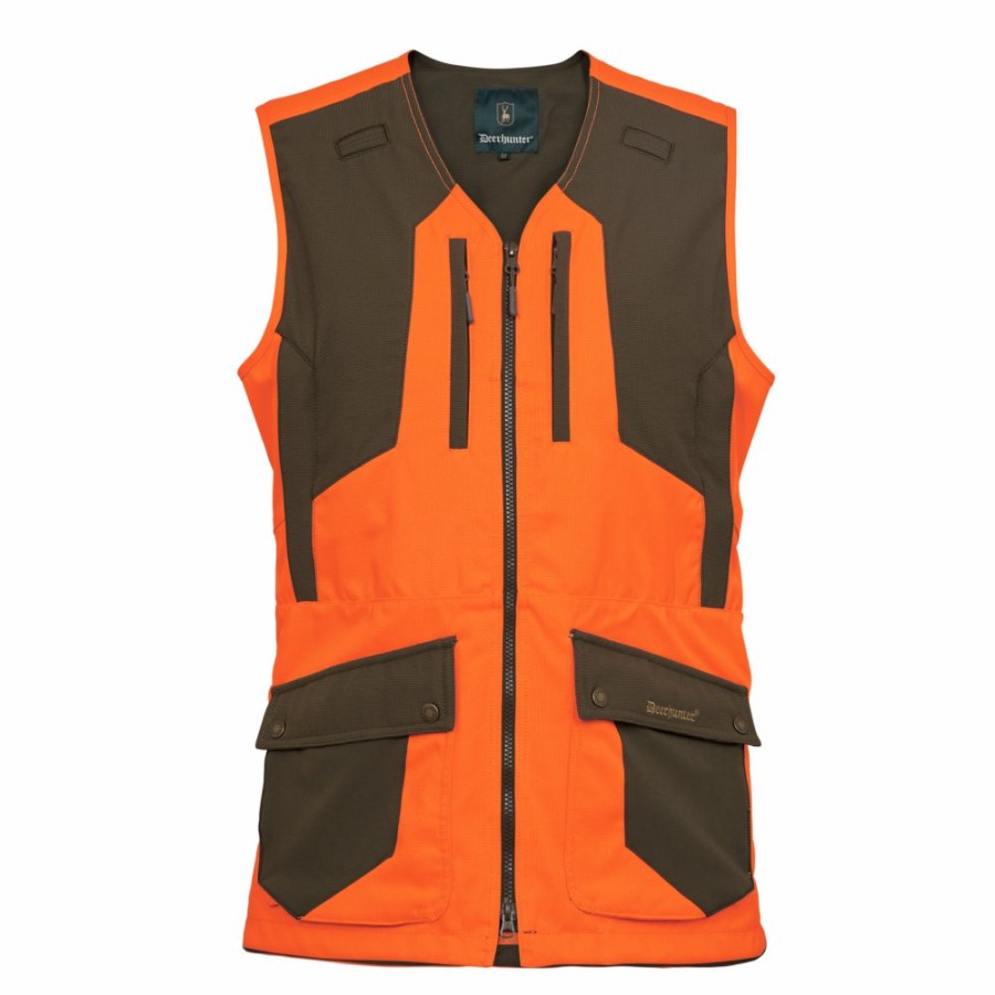 Men Deerhunter | Strike Extreme Waistcoat Orange