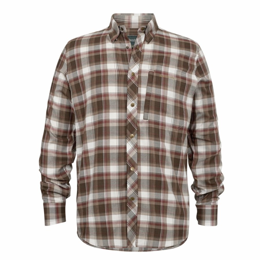 Men Deerhunter | Silas Shirt Brown Check