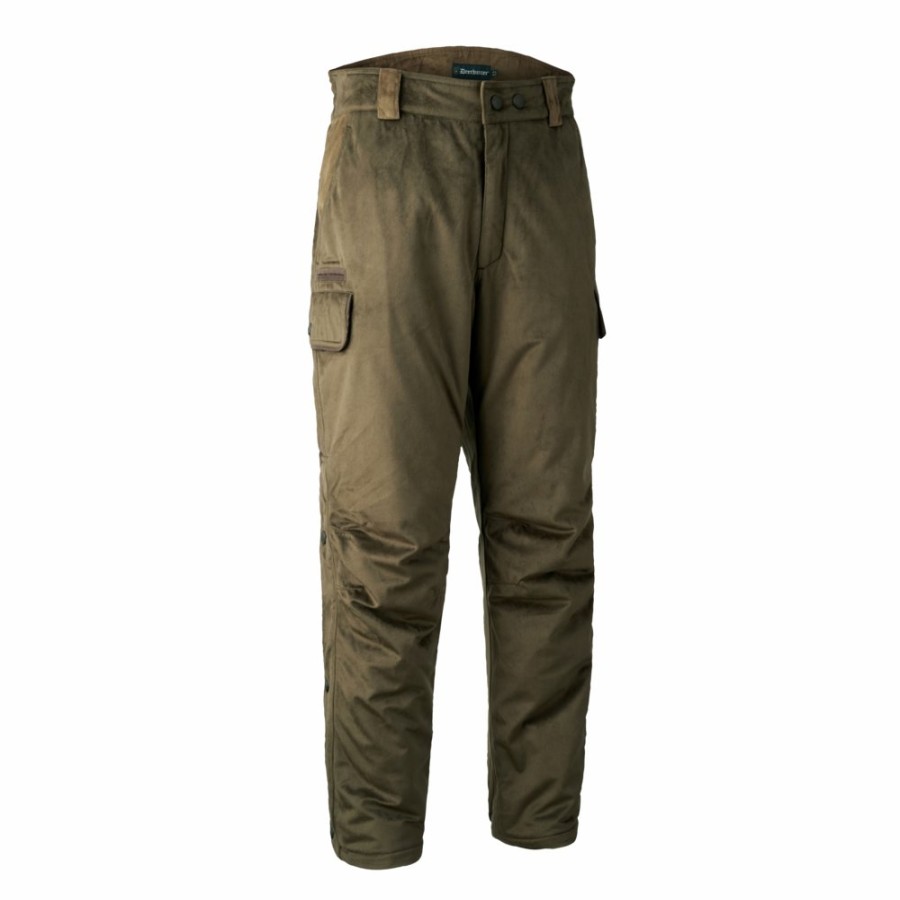 Men Deerhunter | Rusky Silent Trousers Peat