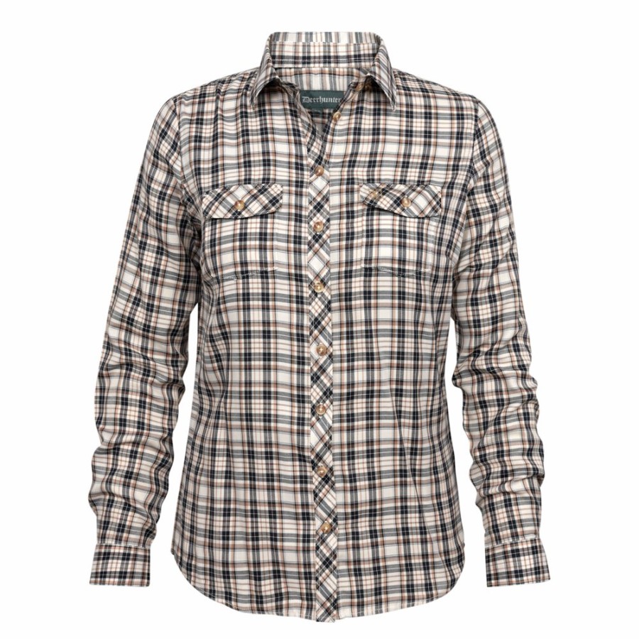 Women Deerhunter | Lady Julia Shirt Blue Check